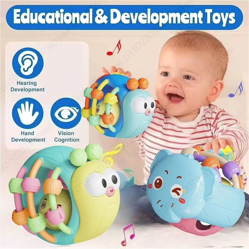 Soft Rattle Ball Set
