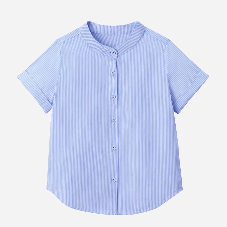 Blue & Pink Smocking Collection – Boys Tops