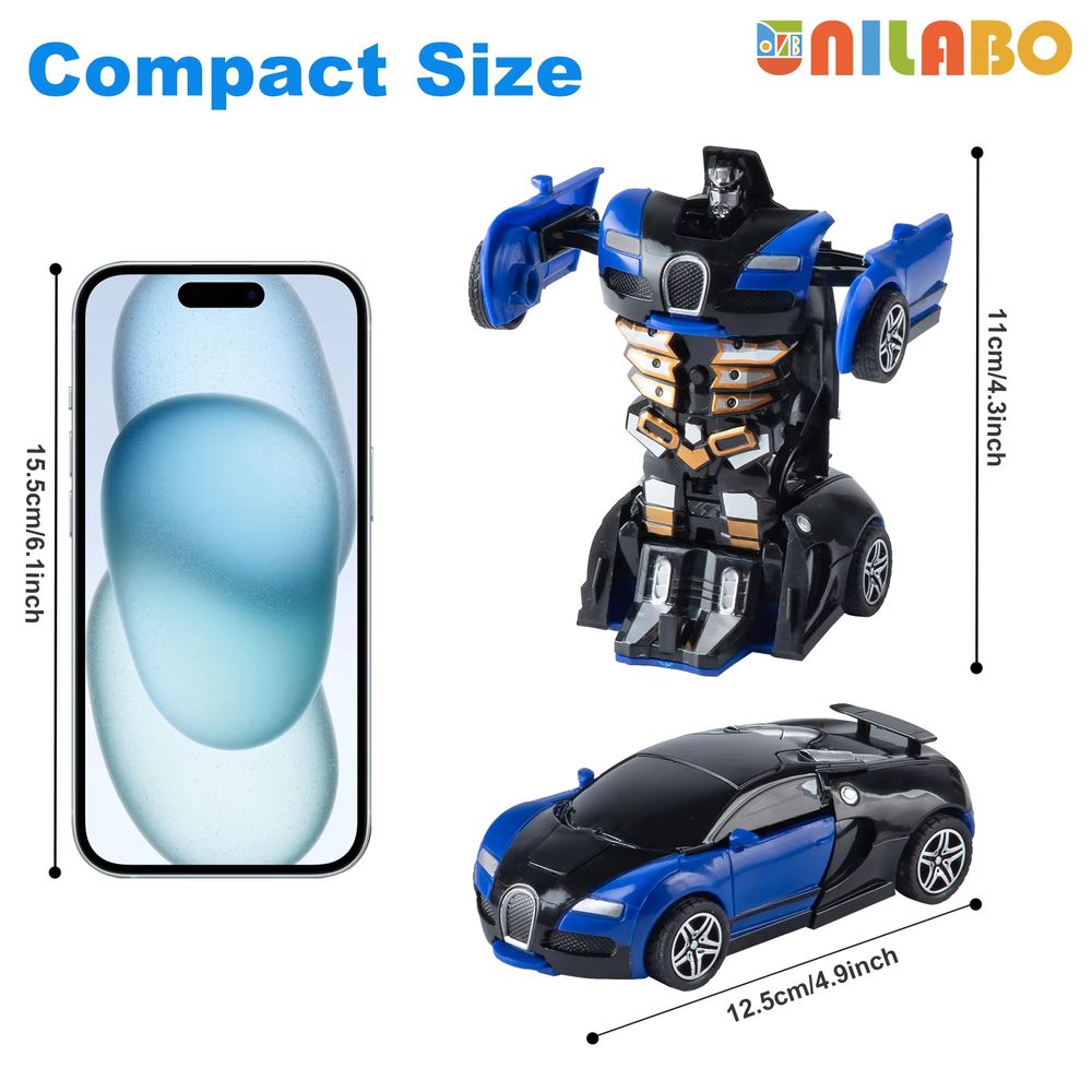 Battery-Free Robot Sports Car