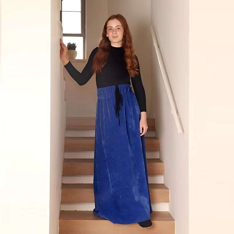 Royal Blue Collection – Maxi Skirt