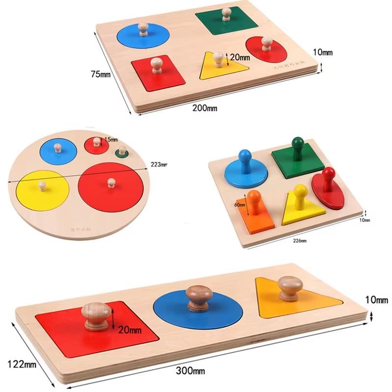 Wooden Shape-Sorting Puzzle