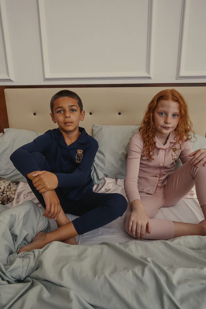 Teddy Loungewear Collection – Girl Red Set