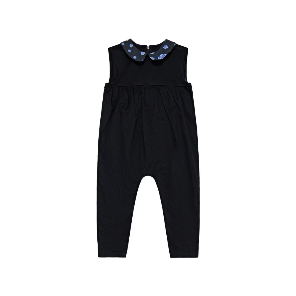 Elegant Blue Floral Collection – Baby Girl Romper – Barcali AW26