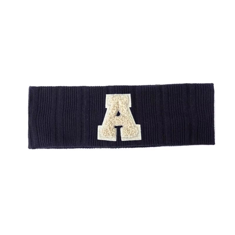 Chenille Letter Patch Headband
