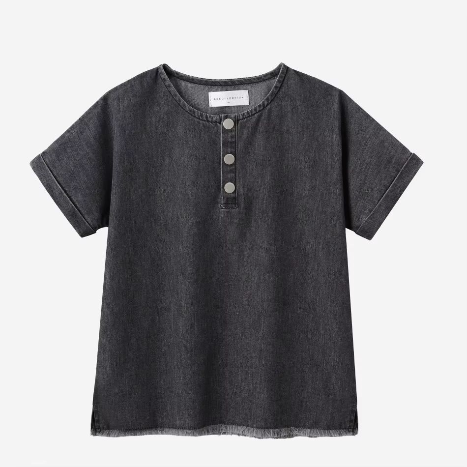 Black Denim Collection – Boy Tops