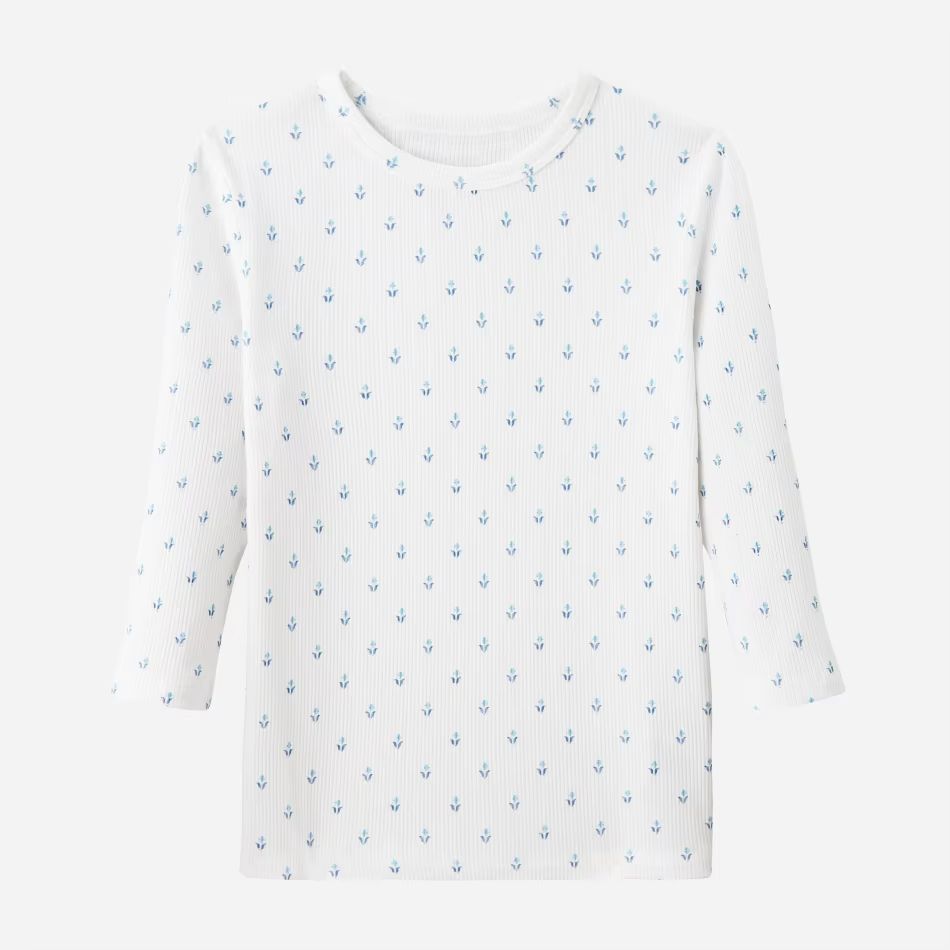Blue Denim Collection – 3 Quarter Floral