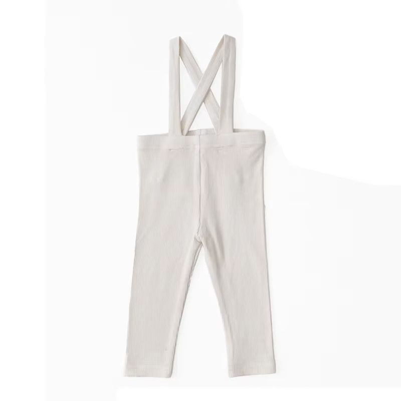 Essentials Collection – Cream Ribbed Romper