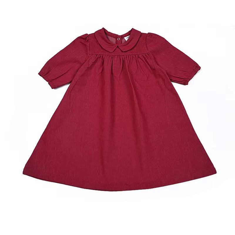 Red Denim Collection – Long Sleeve Dress