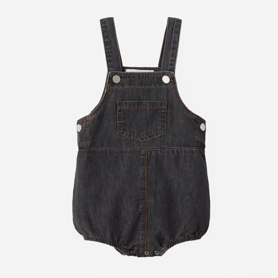 Black Denim Collection – Baby Girl Dungaree
