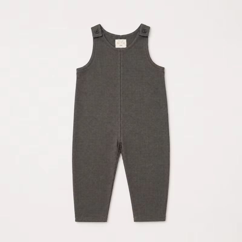 Heritage Weave Grey Boys Overalls – Ali & Co AW26