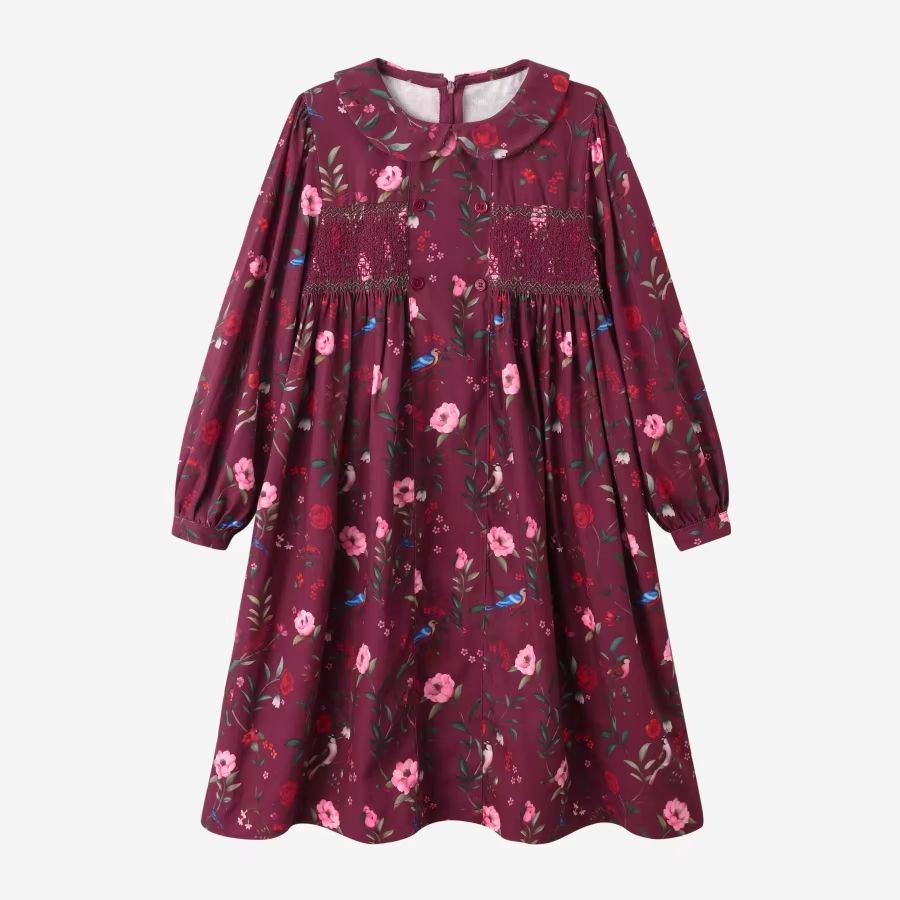 Burgundy Collection – Girls Dress