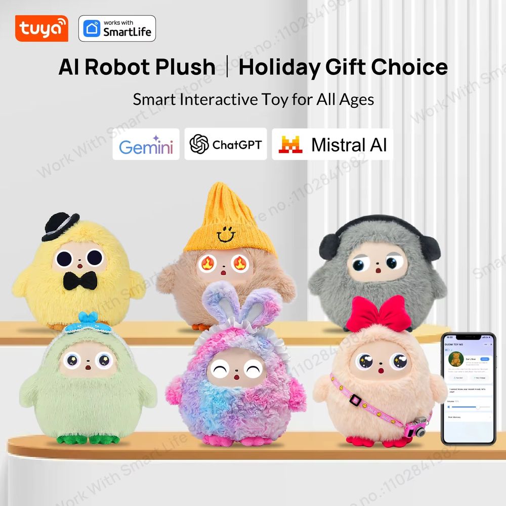 Plush Smart Robot Companion