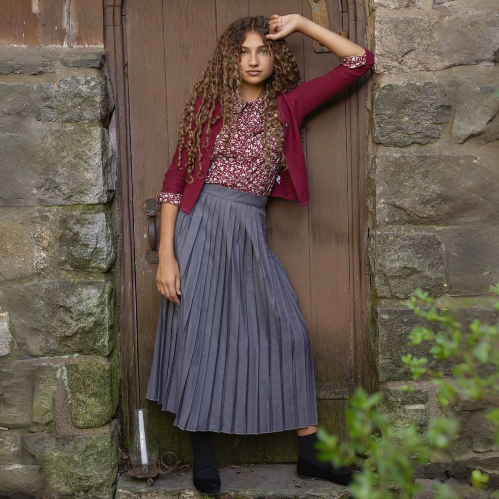 Mulberrry Heirloom Collection – Girls Floral Shirt