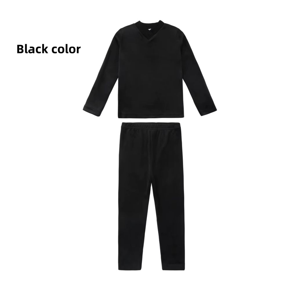 Velour Loungewear – Black Set