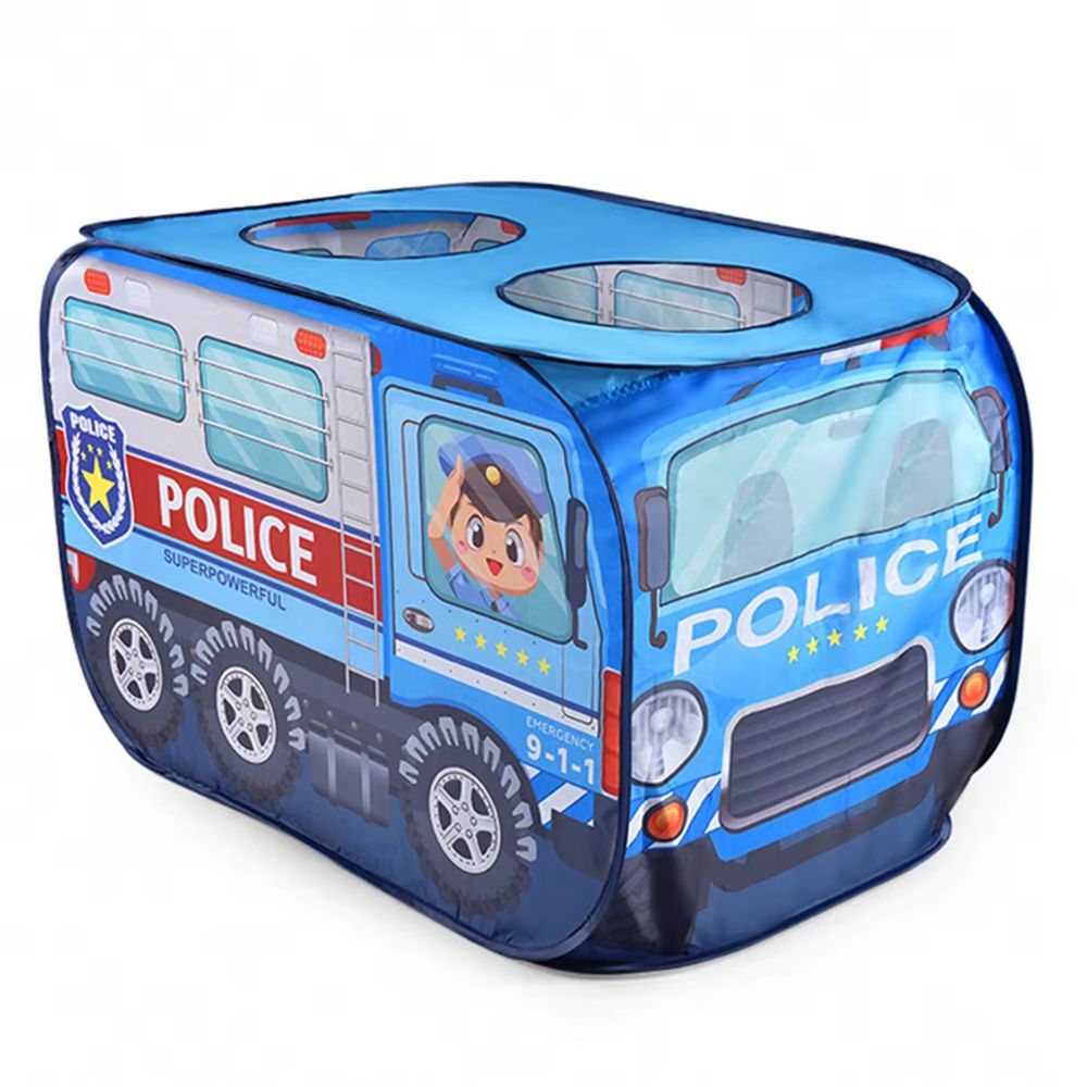 Pop-Up Car Play Tent – Police Car