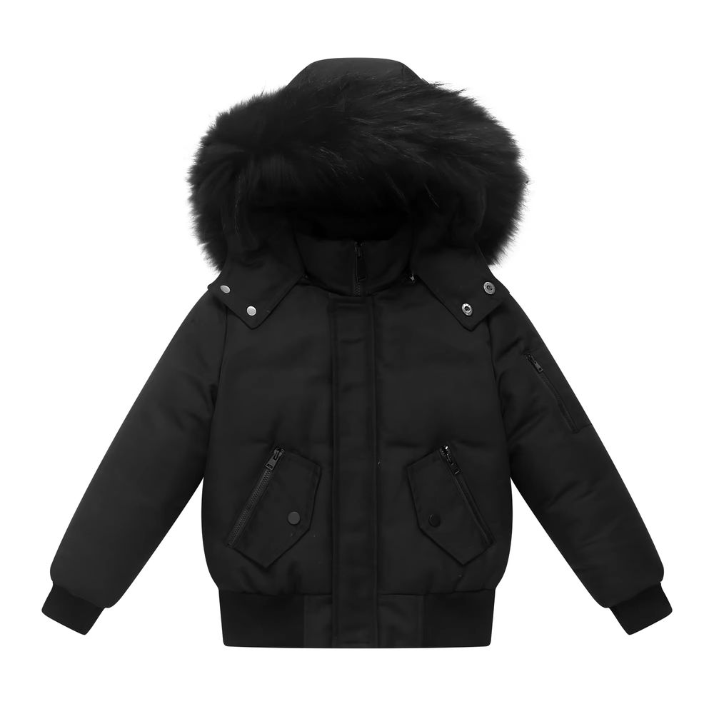 Black Bomber Short Yeshiva Winter Coat – Ali Picks AW26