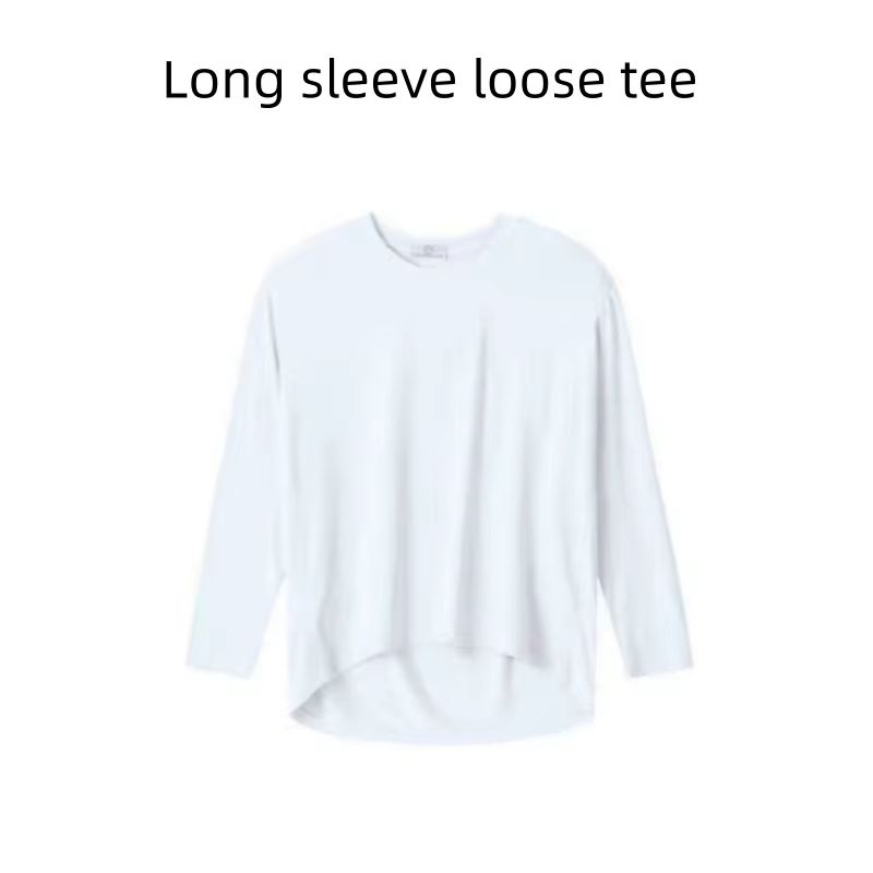 Loose Modal Tees – White
