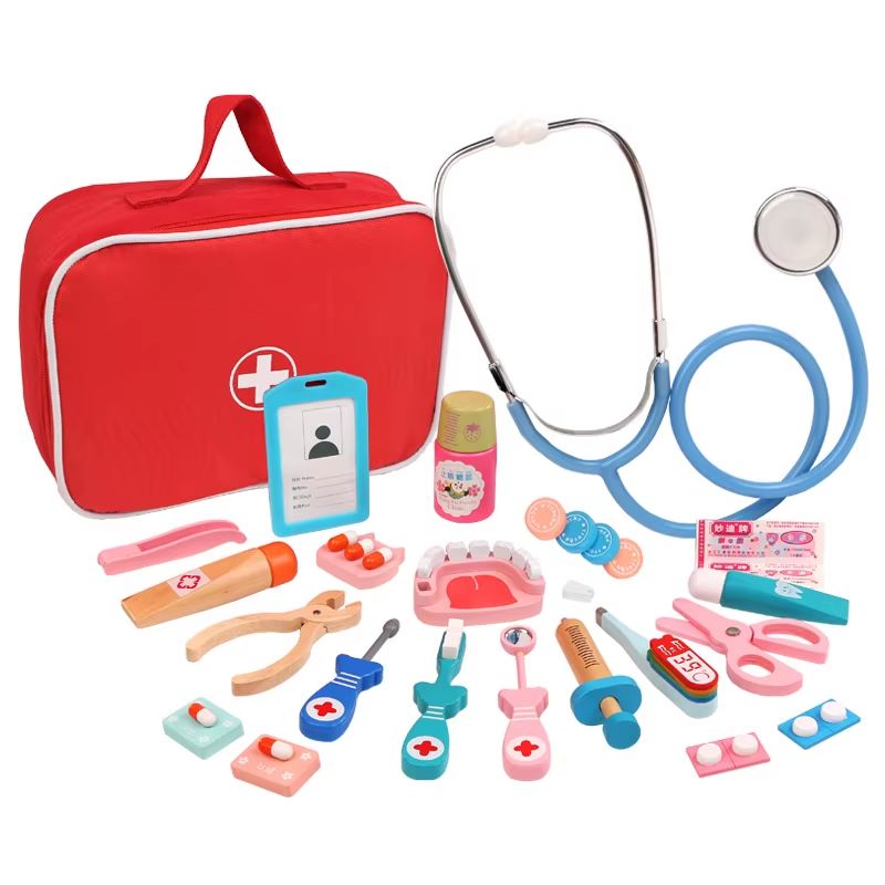 Wooden Doctor Set