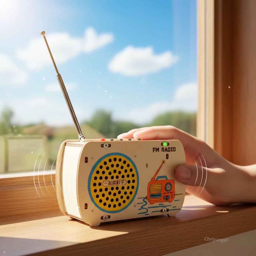 DIY Wooden Radio Kit