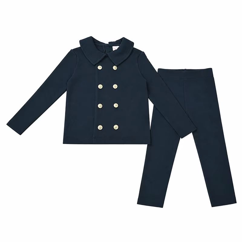 Shabbos Floral Collection – Baby Boy Navy – I Love Ali AW26