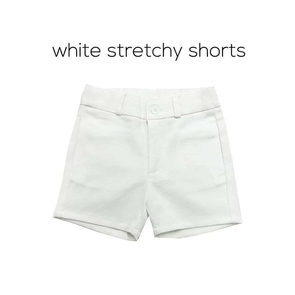 Venice Pink Collection – White Shorts