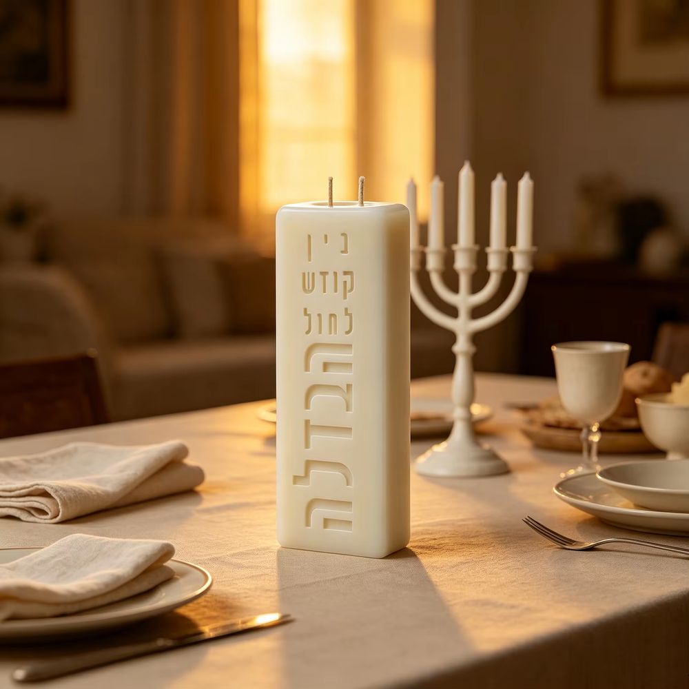 Havdalah Candle Silicone Mould