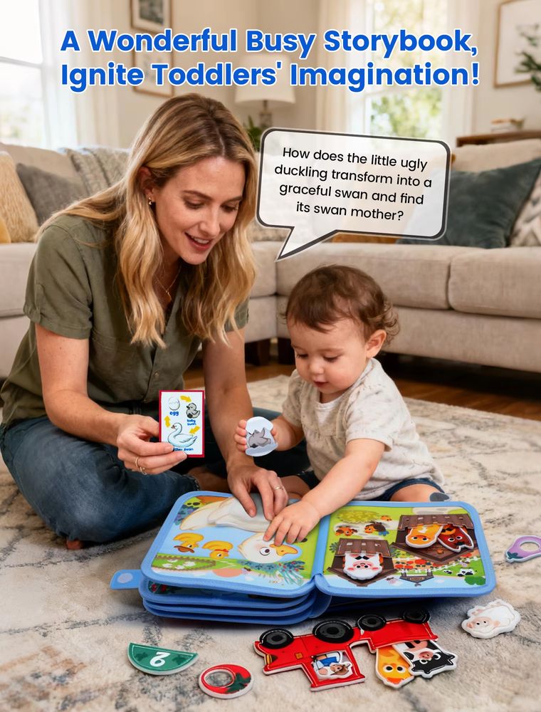 Felt Farm Quiet Book