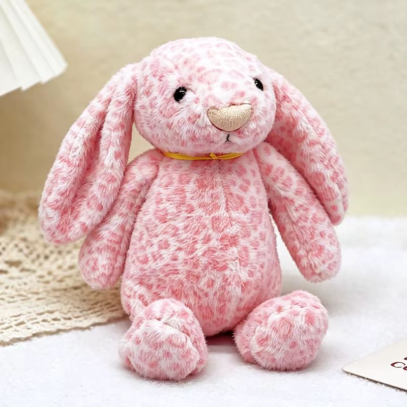 Pink Leopard Plush