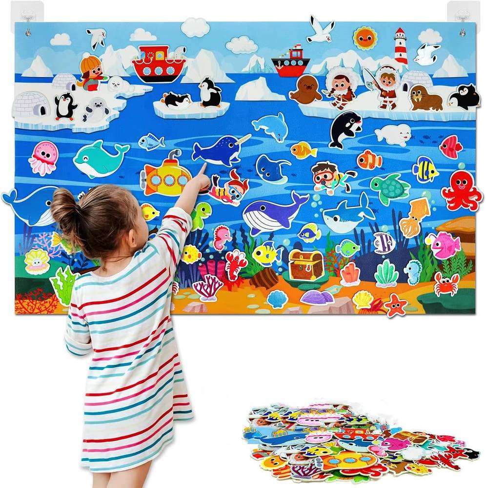 Felt Story Board – Ocean
